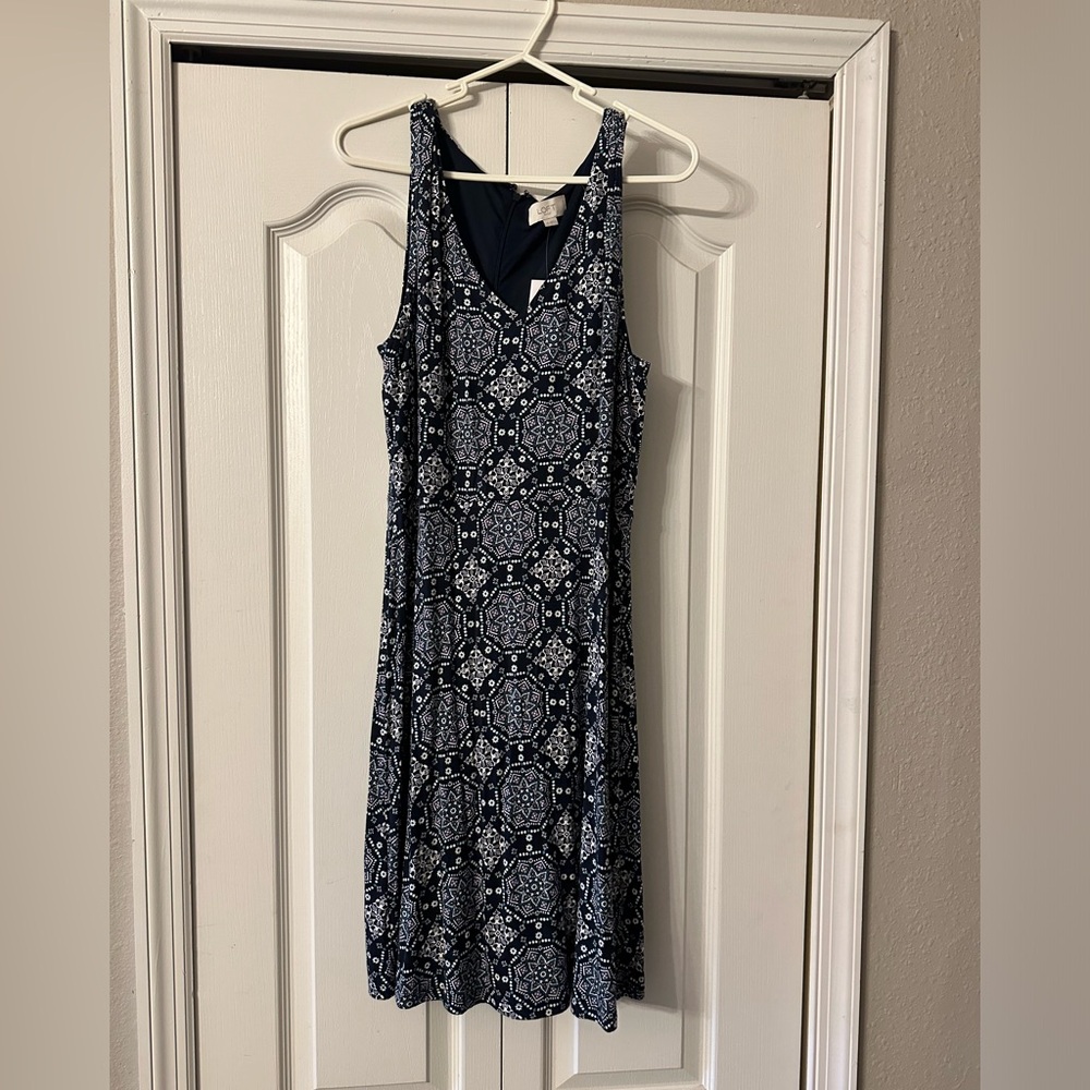Loft NWT navy dress size 10